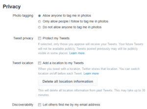 Make Your Twitter Profile Unsearchable