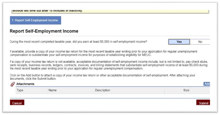 How to Apply for Michigan UIA Mixed Earners Unemployment Compensation (MEUC) Program1
